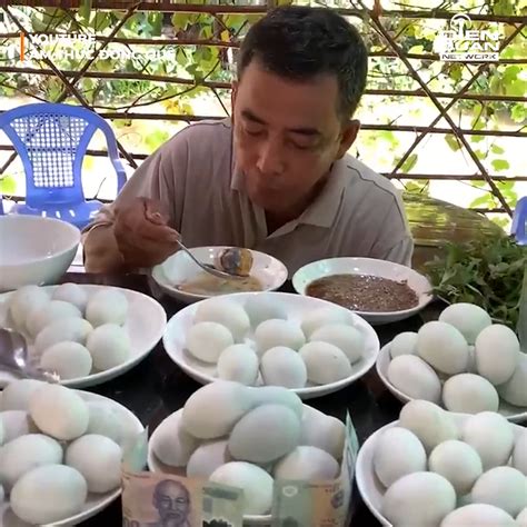 Quá Sức Tưởng Tượng ăn 1 Lúc 60 Trứng Hột Vịt Lộn Không Sót 1 Trứng Nào