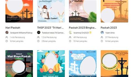 30 LINK Twibbon Hari Paskah 2023 Gratis Lengkap Dengan Cara