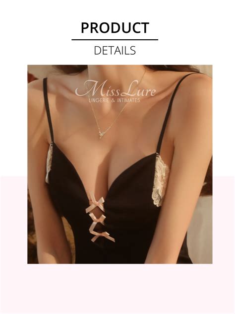 Misslure Local Ready Stock Laine Silk Satin Ribbon Robe Set Lingerie Nightwear Sleepwear Baju