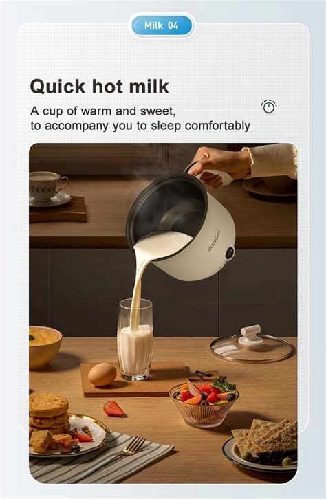 Dreepor Mini Rice Cooker Small With Steamer Non Stick Pan Hot Pot Multifunctional Electric