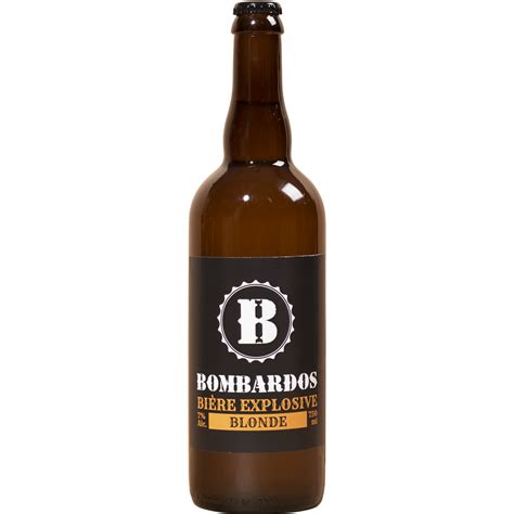 Bière blonde 75cl Bombardos