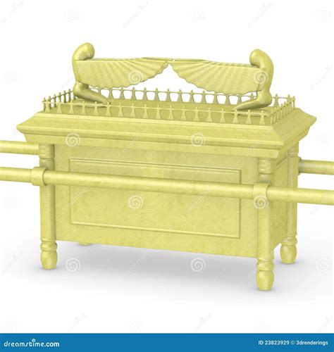 Ark Of The Covenant From Gold Stock Illustration Illustration Of
