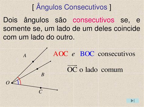 ângulos Consecutivos E Adjacentes - 7