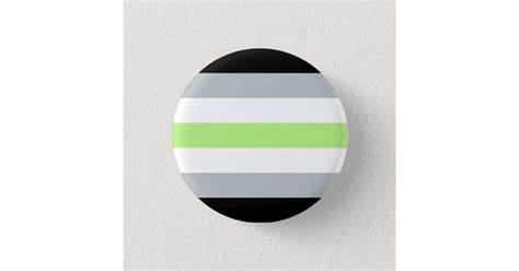agender flag badge zazzle
