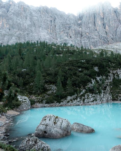 Lago di sorapis in the Dolomites Italy : a hidden gem!