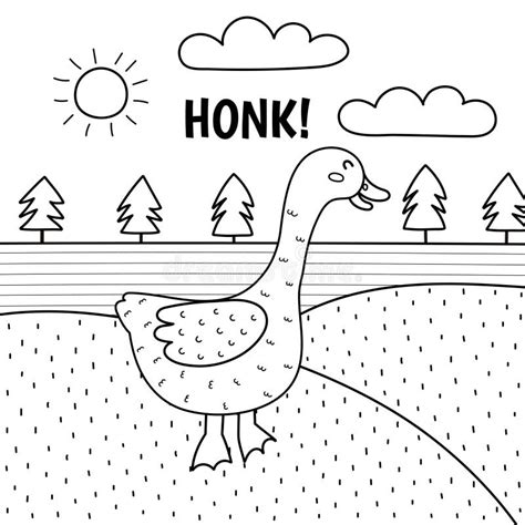 Goose Honk Stock Illustrations – 63 Goose Honk Stock Illustrations ...