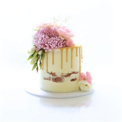 Regular Height Semi Naked Drip Cake Mysite