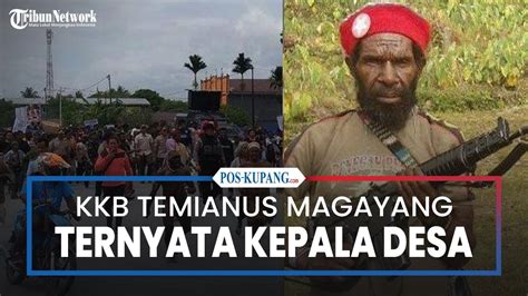 Pimpinan KKB Temianus Magayang Ternyata Kepala Desa Sosoknya