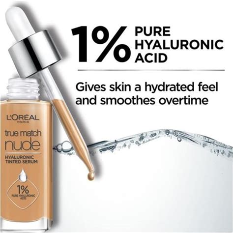 Makeup Loreal Paris True Match Nude Hyaluronic Tinted Serum Foundation With Hyaluro Poshmark