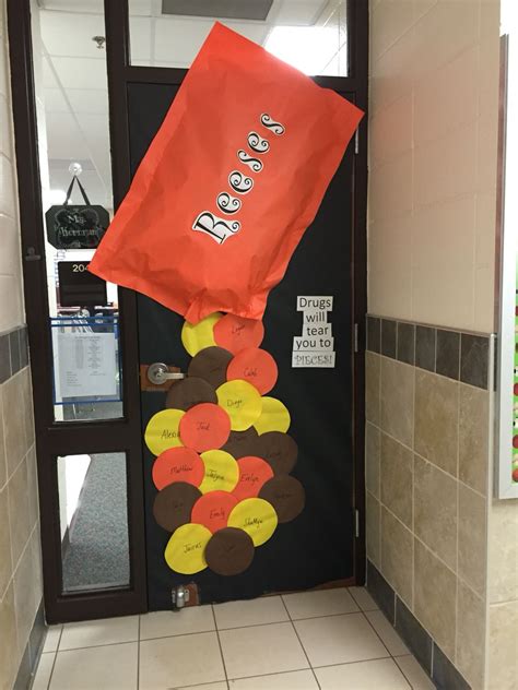 Red Ribbon Week Door Decorations Printable Templates Free