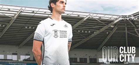 Swansea City Unveil New Home And Away Kits For Championship