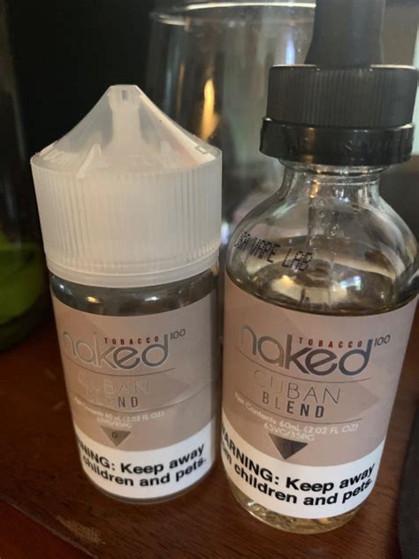 Cuban Blend By Naked Tobacco E Liquids Ml Vape Juice
