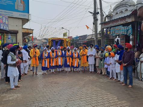 City Kirtan Organized In Dhanaula Dedicated To The Prakash Parv Of Sri