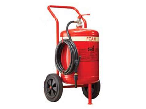 SRI 45lt Wheeled Foam Fire Extinguisher FireSafe