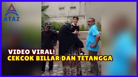 VIRAL Detik Detik Rizky Billar Ribut Diamuk Tetangga Gegara Ngebut Bawa