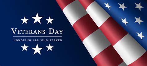 Veterans Day November 11th Honoring All Who Vector Image