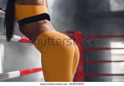 Sexy Beautiful Athletic Ass Female Boxing Stock Photo Shutterstock