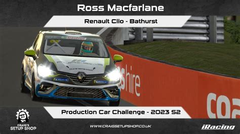 Iracing S Renault Clio Production Car Challenge Bathurst