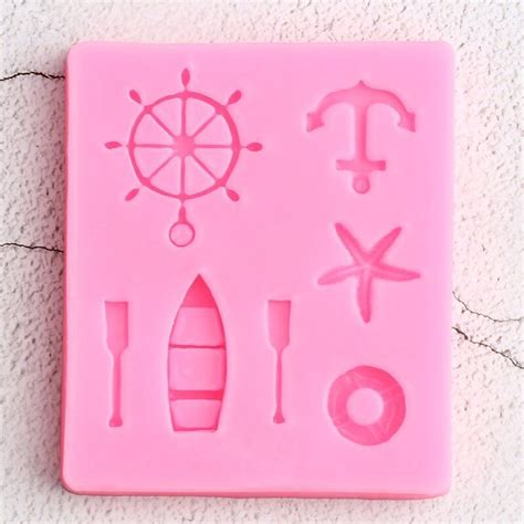 Sea Sailboat Silicone Mold Diy Party Cupcake Topper Mould Baking Cake Decoration Ebay