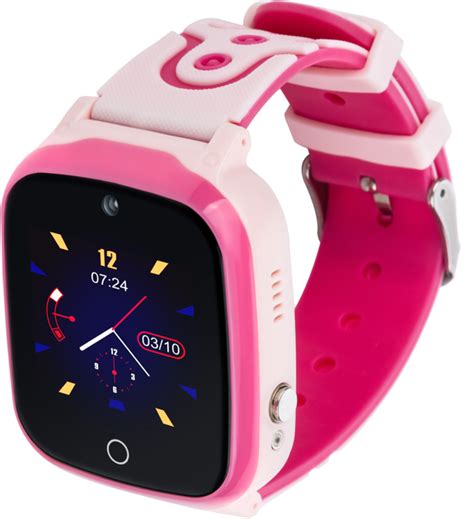 Дитячий телефон-годинник з GPS-трекером Aura A2 Wi-Fi Pink (KWAA2WFP ...