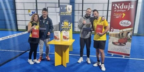 “padel And ‘nduja” A Rende