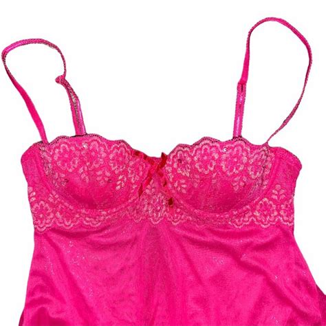 Vintage Victorias Secret Pink Lingerie Intimate Gem