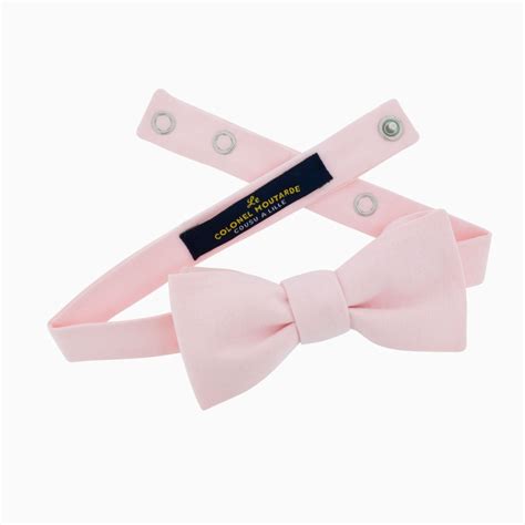 Noeud papillon Nude rosé Le Colonel