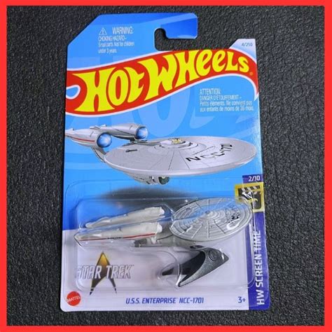 Wm Free Shipping Hot Wheel Uss Enterprise Ncc Star Trek Lhot Wheels U S S Ncc