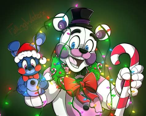 Christmas Freddy By Fallingwaterx Fnaf Drawings Fnaf Art Fnaf Wallpapers