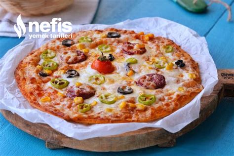 Dakikada Tavada Pizza Nefis Yemek Tarifleri