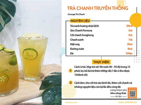 Điểm Danh 3 Công Thức Trà Chanh Hot Nhất 2020 Horecavn