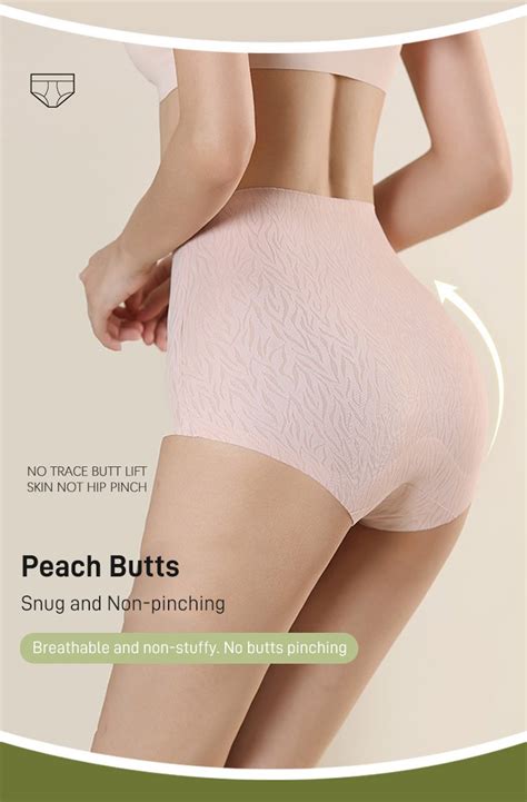 Female High Waisted Non Marking Nude Panties Modernonlinemart