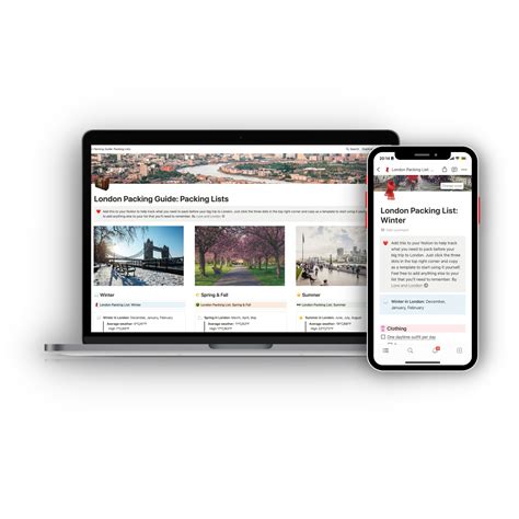 London Packing Guide – Love and London