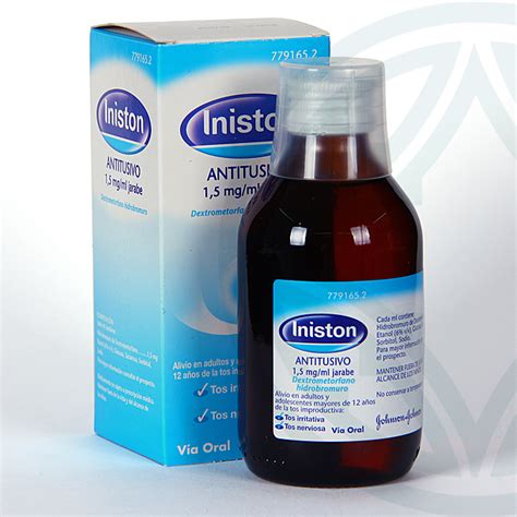 Iniston Antitusivo Jarabe 1 5 Mg Ml 200 Ml Johnson Johnson