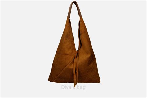 Volma - Maxi Borsa in pelle scamosciata
