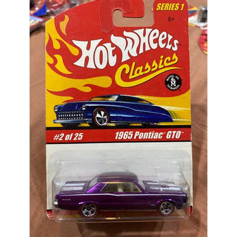 Hot Wheels Classics Pontiac GTO Shopee Malaysia