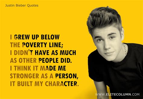 28 Justin Bieber Quotes That Will Inspire You (2022) | EliteColumn