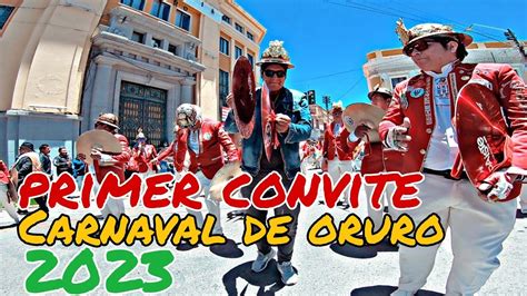 Primer Convite Rumbo Al Carnaval De Oruro Youtube