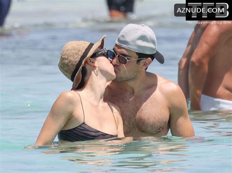 Aurora Ramazzotti Sexy Seen Showing Off Her Hot Bikini Body At The Beach In Formentera With