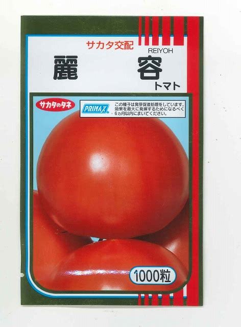 送料無料 トマト 麗容 1000粒 株サカタのタネ野菜種大玉トマト・桃太郎系・中玉トマト・ミニトマトグリーンロフトネモト直営