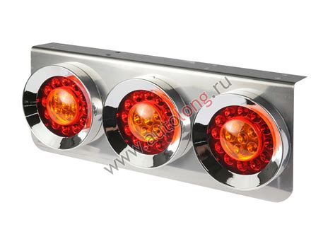 Фонарь задний светодиодный LED 24В для грузовика, прицепа (50х20х3,5 см ...