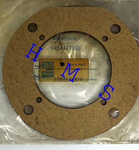 JLO ROCKWELL RING COVER GASKET P N 372 01 719 00 FITS L 372 L 380 L 395