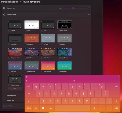 On screen keyboard themes : r/Windows11