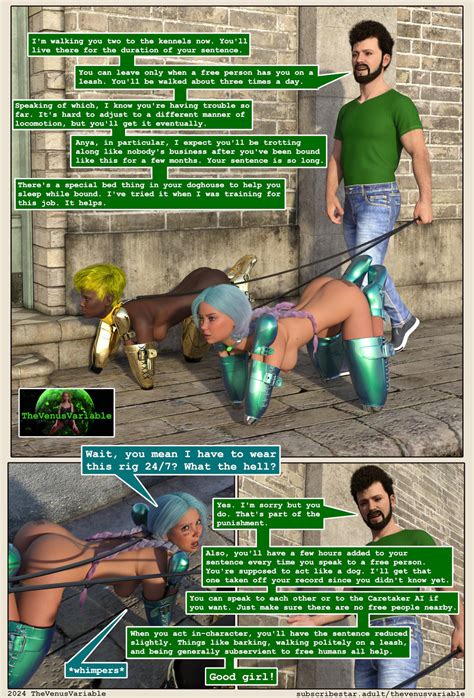 Walkies Anya Bound By Thevenusvariable Hentai Foundry