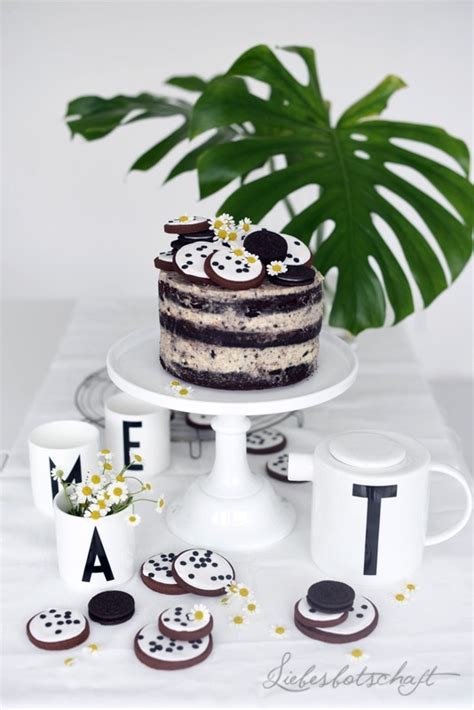 Pfingstferien Oreo Naked Cake Liebesbotschaft Blog