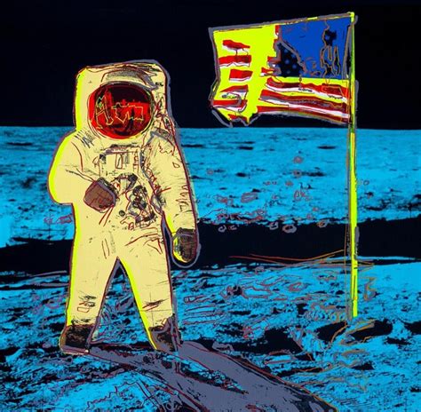 Andy Warhol Moon Landing Photograph By Rob Hans Fine Art America