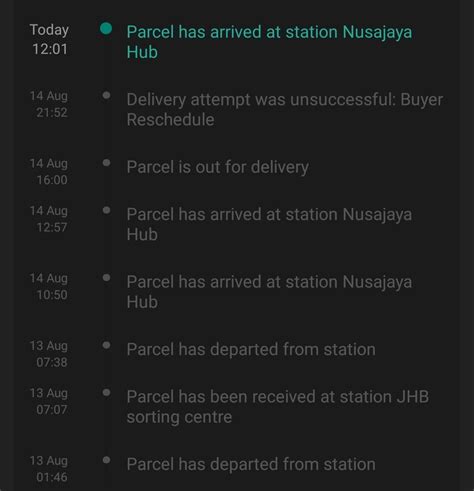 Shopee Malaysia Kalau Dah Delivery Attempt Was Unsuccessful Memang