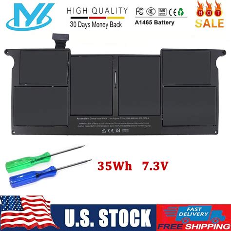 A1465 Battery For Apple MacBook A1406 Air 11" A1370 2011 2012 Early ...
