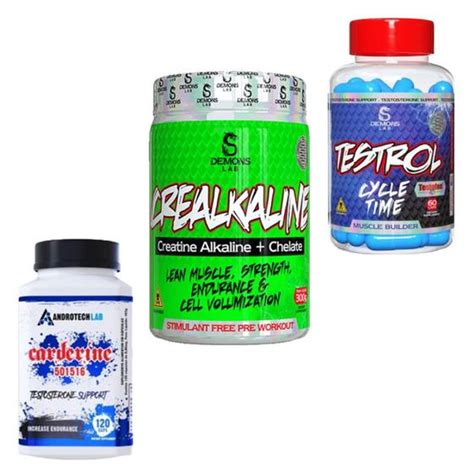 Creatina Crealkaline G Demons Testrol Cycle Time Demons Lab