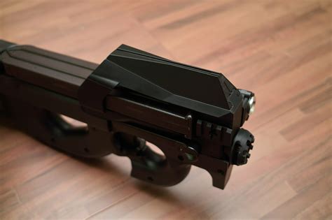 Archivo Stl Airsoft P90 Stealth Receptor Superior 🔫・plan De Impresión